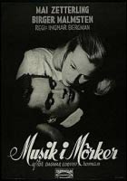 Musik i mörker, regi 1948.(1:a affisch)