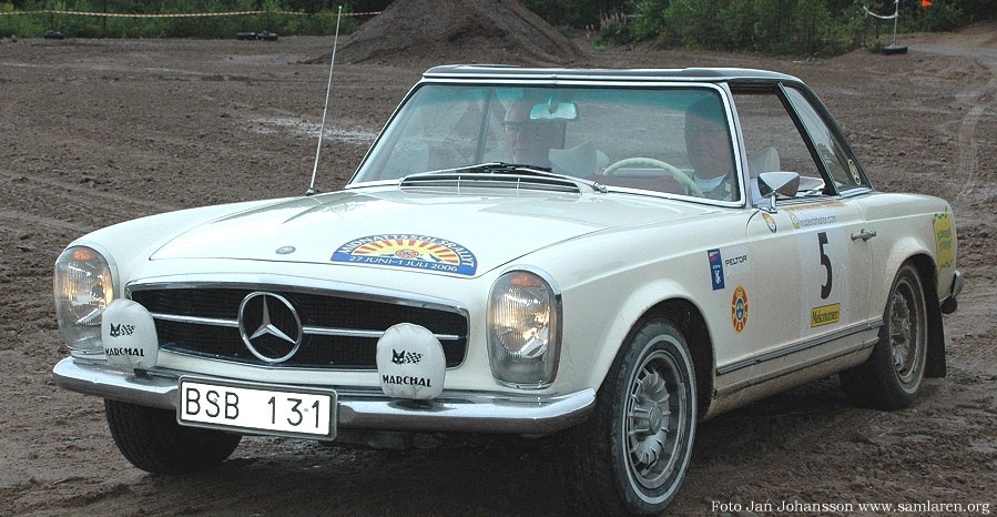 Evert Lundin/Stig Blomgren, Mercedes 230 SL