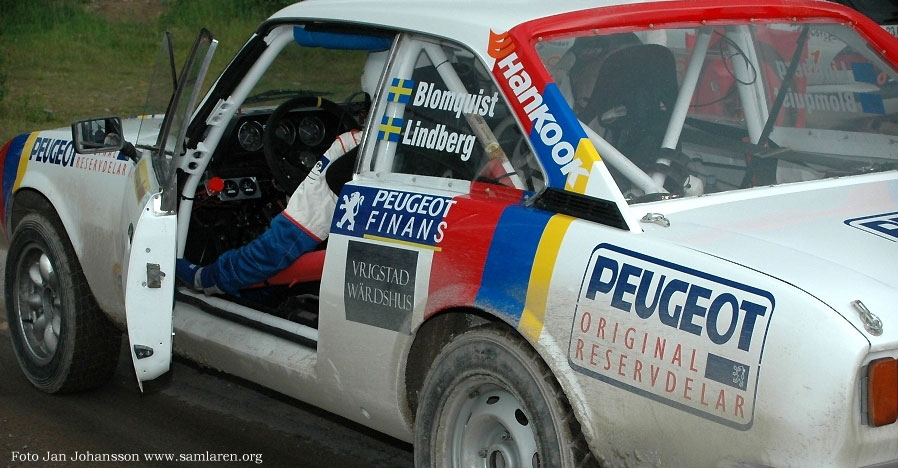 Gert Blomquist/Lena Lindberg, Peugeot 504