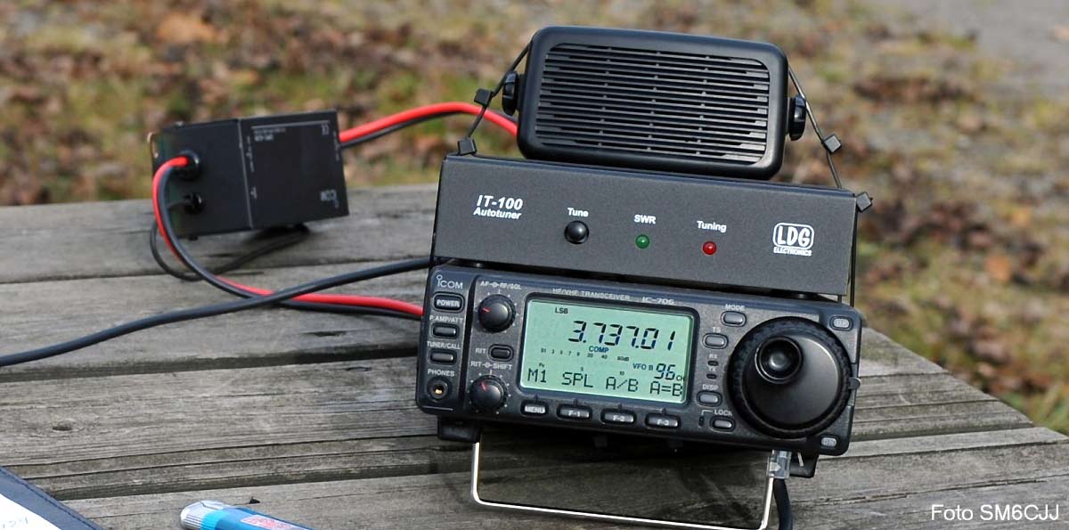 ICOM 706 i omrde SMFF-0619 Blets ngar
 19 okt. 2013.