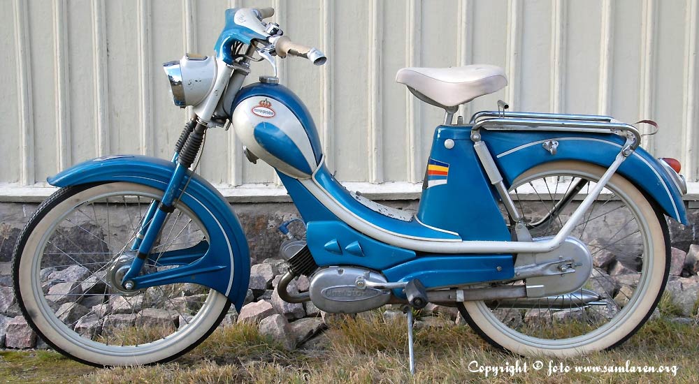 Monark. Jubileums-moped. I.L.O motor. 2-vxlad. 1960