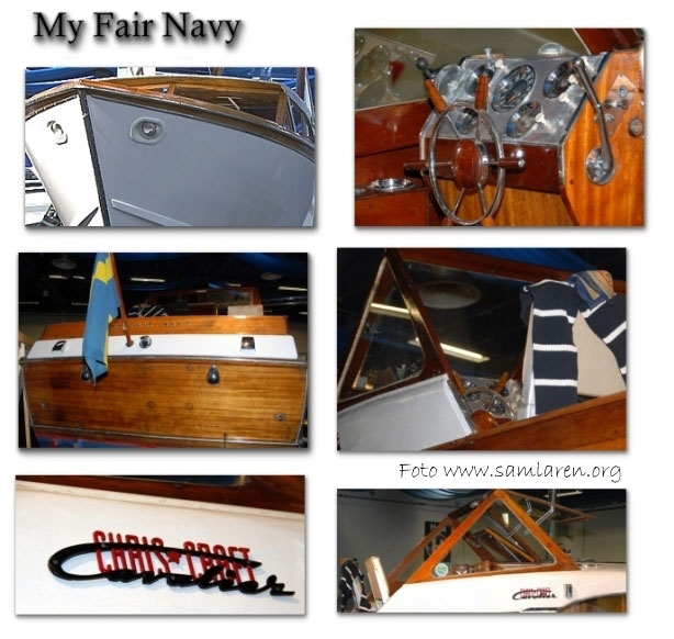 My Fair Navy - Chris Craft Cavalier 25 Express Cruiser frn 1960