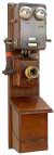 Vggtelefon Stockholms Bell telefonaktiebolag 1880-talet - Klicka fr strre format