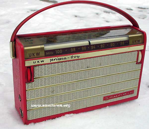 Transistorradio Fr n 1960 talet